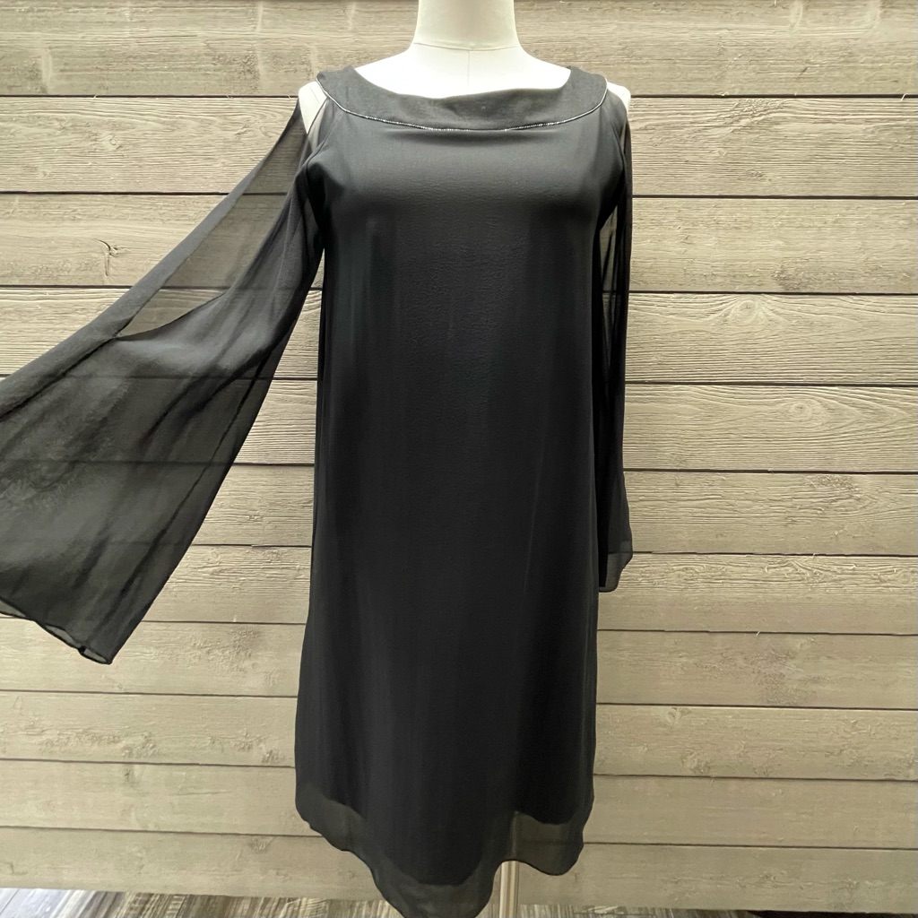 Mod Style Bell Sleeve Dress